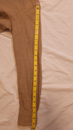 SHIPS Made in Japan Shaggy Brushed Flannel BD Shirt Beige Size Small - Picture 13 of 13