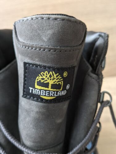 Timberland 6" Field Boots Herren Größe 11 Wasserdicht Nubuk Grau Blau A5PWC A7846 - Bild 5 von 24