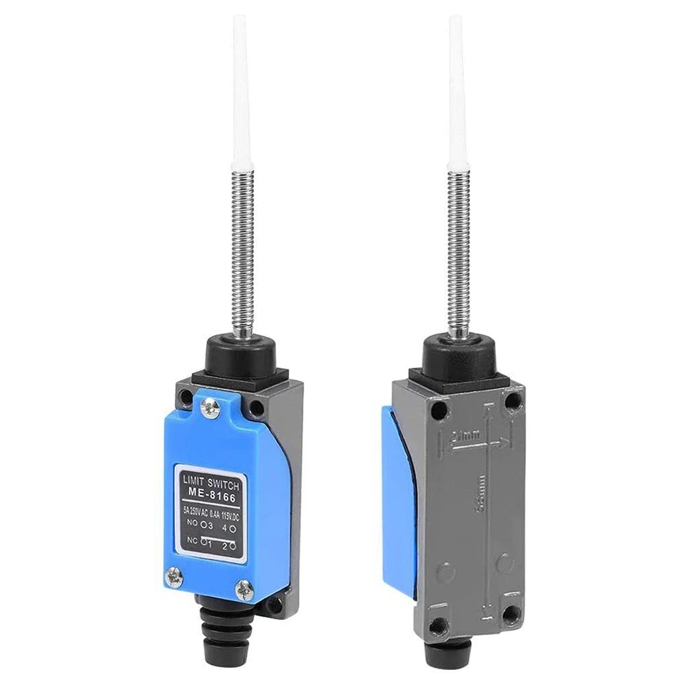 Antrader ME-8166 Drehbarer Kunststoff-NC-NO Momentary Roller Lever Arm Endsch... - Bild 2 von 4