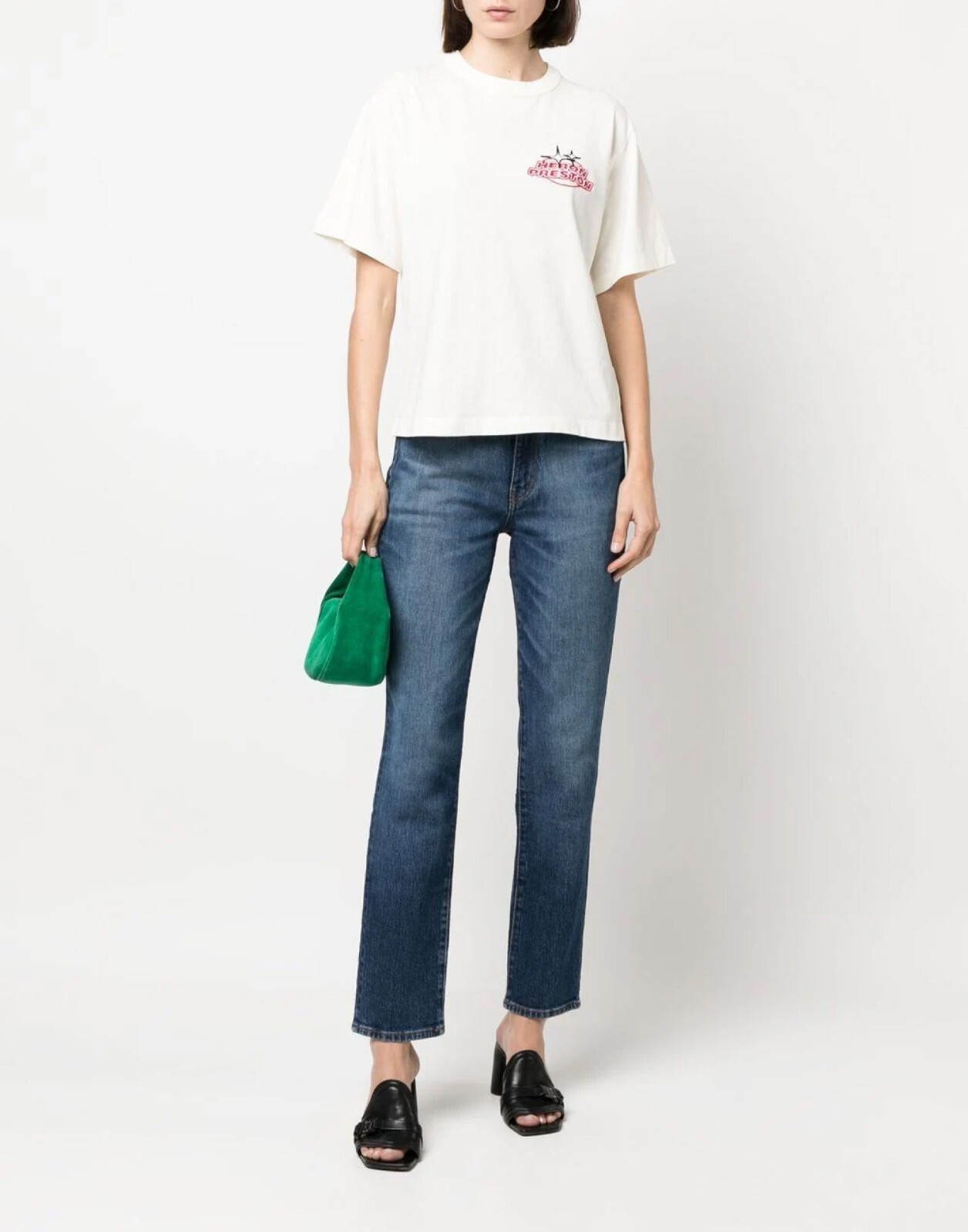 ФУТБОЛКА С ЛОГОТИПОМ СПОНСОРА HP HERON PRESTON DONNA TOP HWAA032S23JER0010125