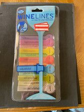 NEW Fred WineLines ID Tags for your stemware Unopened Plastic Container