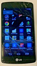 READ First LG Tribute LS660 16GB Cell Phone VIRGIN MOBILE Cracked AS IS