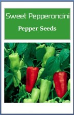 Sweet Pepperoncini Pepper Seeds   Fresh NON-GMO Heirloom Pepper Seeds