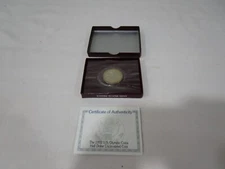 1992 US Olympic Uncirculated Half Dollar w/ Box & Certificate ------------ Cool!