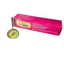 Vintage Color by Beseler Precision Photographic Thermometer 8935 with Box