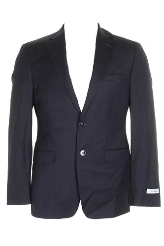Calvin Klein Para Hombre Azul Marino Extra Slim Fit Traje Chaqueta 38S |  eBay