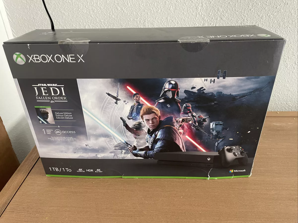  Xbox One X 1TB Star Wars Jedi Bundle Console - Xbox