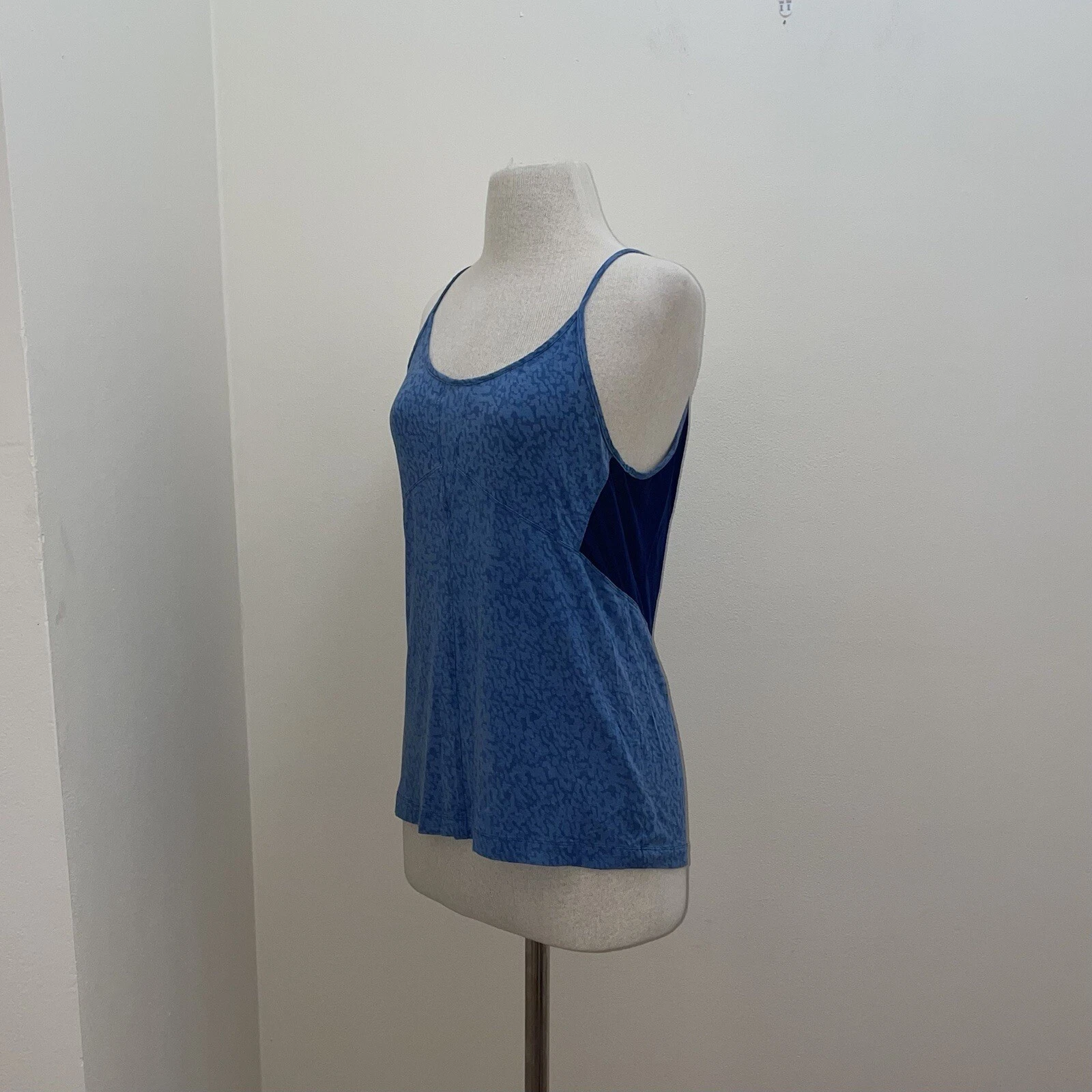lole cheetah textured athletic tank-top