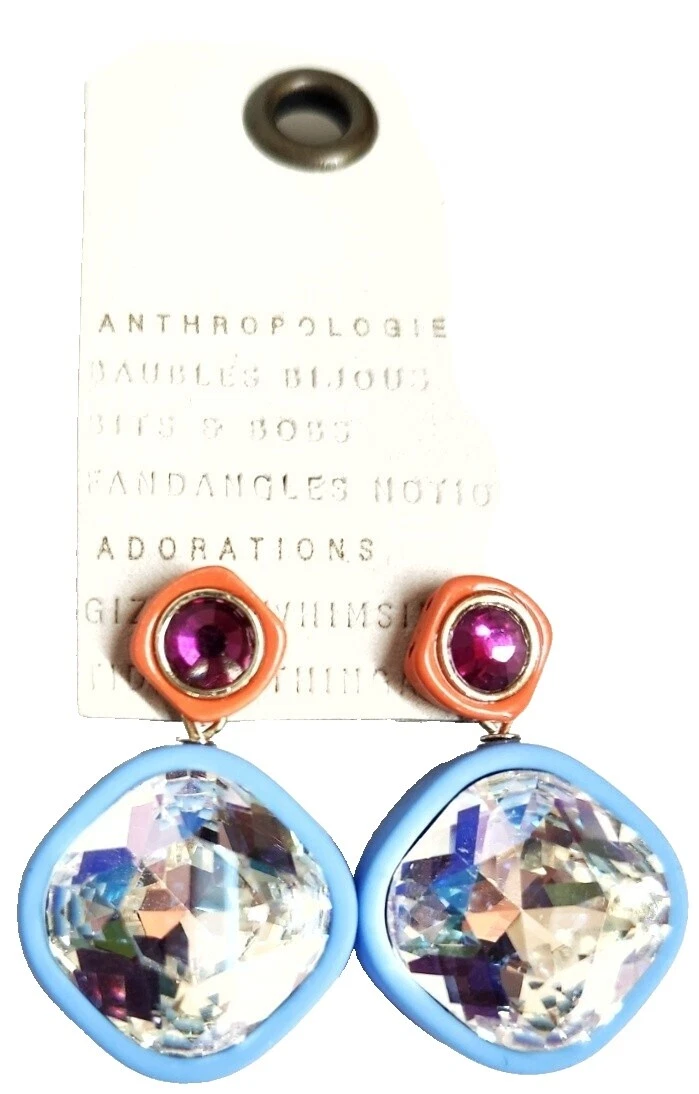Pendientes de Moda De Resina Anthropologie
