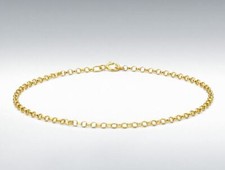9 ct Gold Bracelet Belcher Bracelet 2mm Solid Yellow Gold