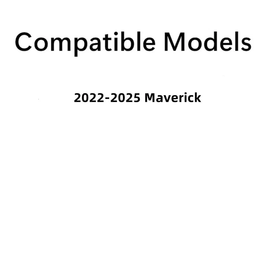 Fit 2022-2025 Ford Maverick Rear Back Manual Slider Window Glass Foto 3 de 4