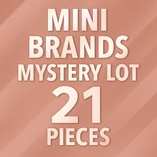 Mini Brands 21pc Mystery Lot – Food, Toy, Household – No Duplicates