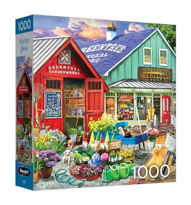 RoseArt~GREENTREE GARDEN CENTER (Complete)~1000 pc puzzle