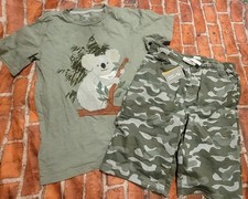 Gymboree Boys Koala Summer Set Sz 10 Nwt  Vguc