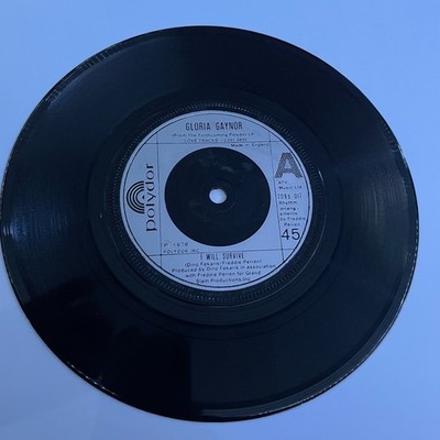 I Will Survive - Gloria Gaynor 7'' vinyl single VG+ 1978 FREEPOST UK disco record