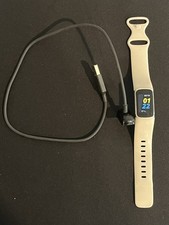 Fitbit Charge 5 Activity Tracker - Lunar White/Soft Gold W/ Small Band  Charger