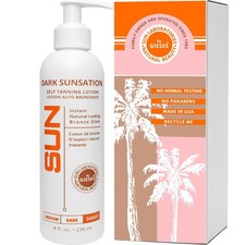 Sun Laboratories By Giesee Dark Sunsation Sunless Tanning Lotion 8 oz - Ultra...