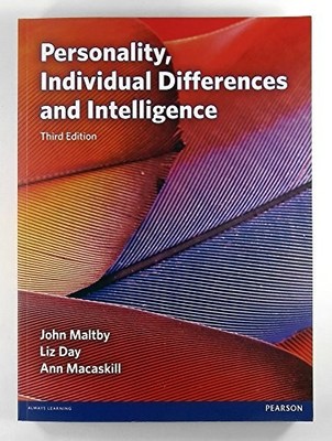 Personality, Individual Differences and Intell by Macaskill, Prof Ann 0273751166