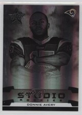 2008 Leaf Rookies & Stars Studio Rookies Black 51/100 Donnie Avery #SR-26 0d9