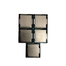 Lot of 5 Intel CPUs   i5-4690 3.5GHz SR1QH  i3-4150 3.5GHz SR1PJ LGA1150