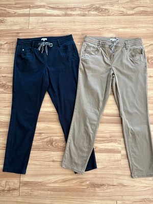 2 neuwertige Tom Tailor Damen Hosen Tapered Ralaxed Gr. 38