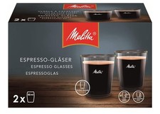 Neu OVP Melitta Doppelwandige Espresso-Gläser, 2 Stück, 80ml