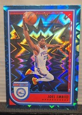 2022-23 Panini NBA Hoops - Joel Embiid #30 Teal Explosion