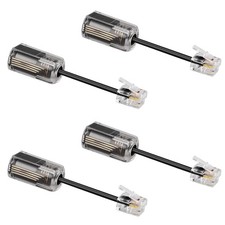Telephone Cord Detangler, Anti-Tangle Telephone Handset Cable 360 Degree Rotatin