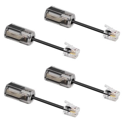 Telephone Cord Detangler, Anti-Tangle Telephone Handset Cable 360 Degree Rotatin