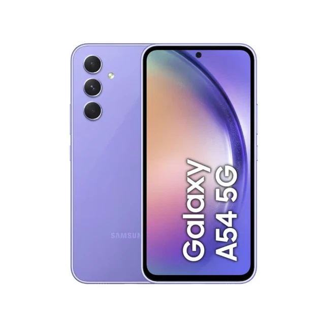 Samsung Galaxy A54 5G 128GB Violet Dual SIM 93% Battery Android 15 - Good