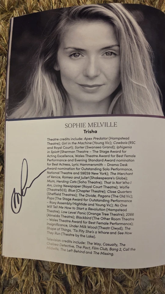 CLARKSTON LONDON THEATRE PROGRAMME SIGNED CAST JOE LOCKE HEARTSTOPPERS - Image 4 of 4