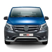 FrontbüGel FrontschutzbüGel FüR Mercedes Vito W447 2014-2026 Silber ABE Stahl
