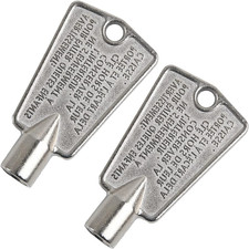 2Pack 216702900 Freezer Door Key for Frigidaire Kenmore AP4071414 PS2061565 AP21