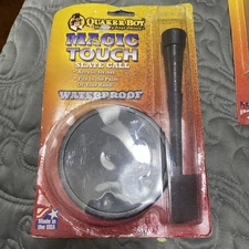 Quaker Boy MAGIC TOUCH Hunter's Choice Slate Turkey Call Water Proof 13611 19401