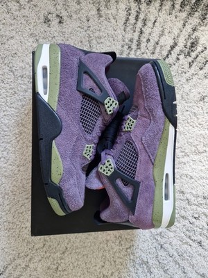 Nike Air Jordan 4 Canyon Purple Größe 45,5