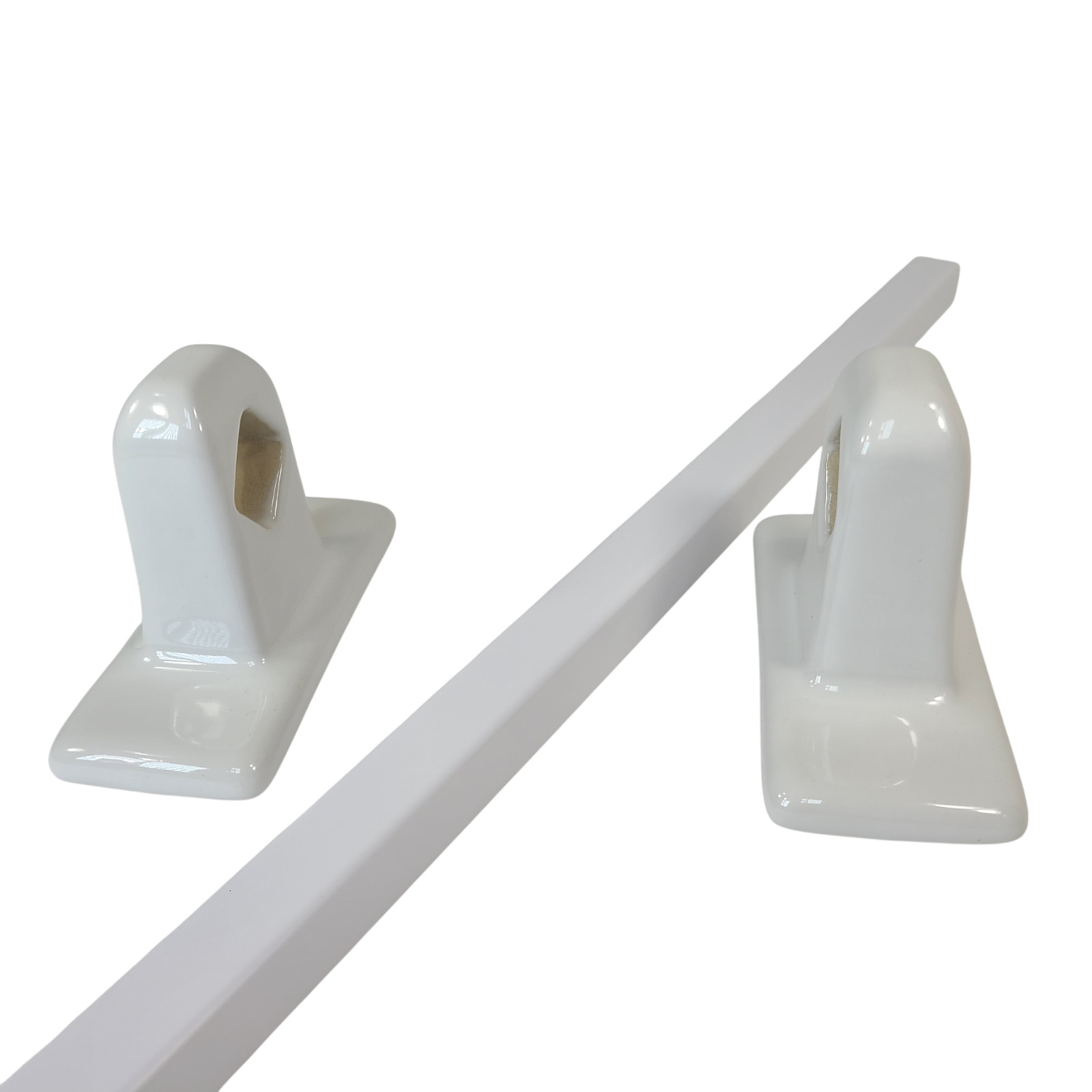 Rod Rack Post Holder Brackets 24 In Acrylic Bar