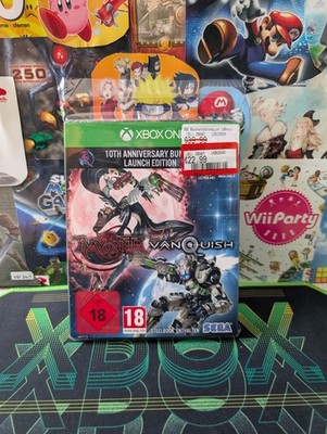 10th Anniversary Bayonetta Vanquish Steelbook (Microsoft Xbox One) Brandneu!