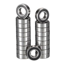 627-2RS Deep Groove Ball Bearings, ID 7mm x OD 22mm x Width 7mm Miniature Bea...