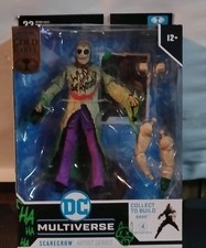 McFarlane Toys DC Gaming Build-A 7in Scarecrow Jokerized Gold Label Hands