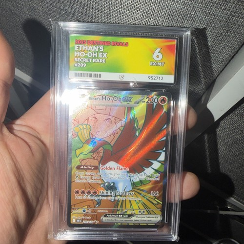 Ethan's Ho-Oh ex graded ACE 10 for sale on eBay