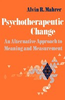 Psychotherapeutic Change An Alternative Approach To Meaning And Measurement Buch