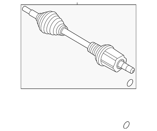 Genuine Ford Axle Assembly L1MZ-3A428-H - Bild 1 von 5