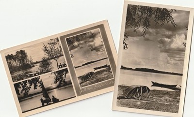 70/755 AK SCHWIELOCHSEE JESSERN SACROW LIEBEROSE LÜBBEN BEESKOW 2 X um JAHR 1955