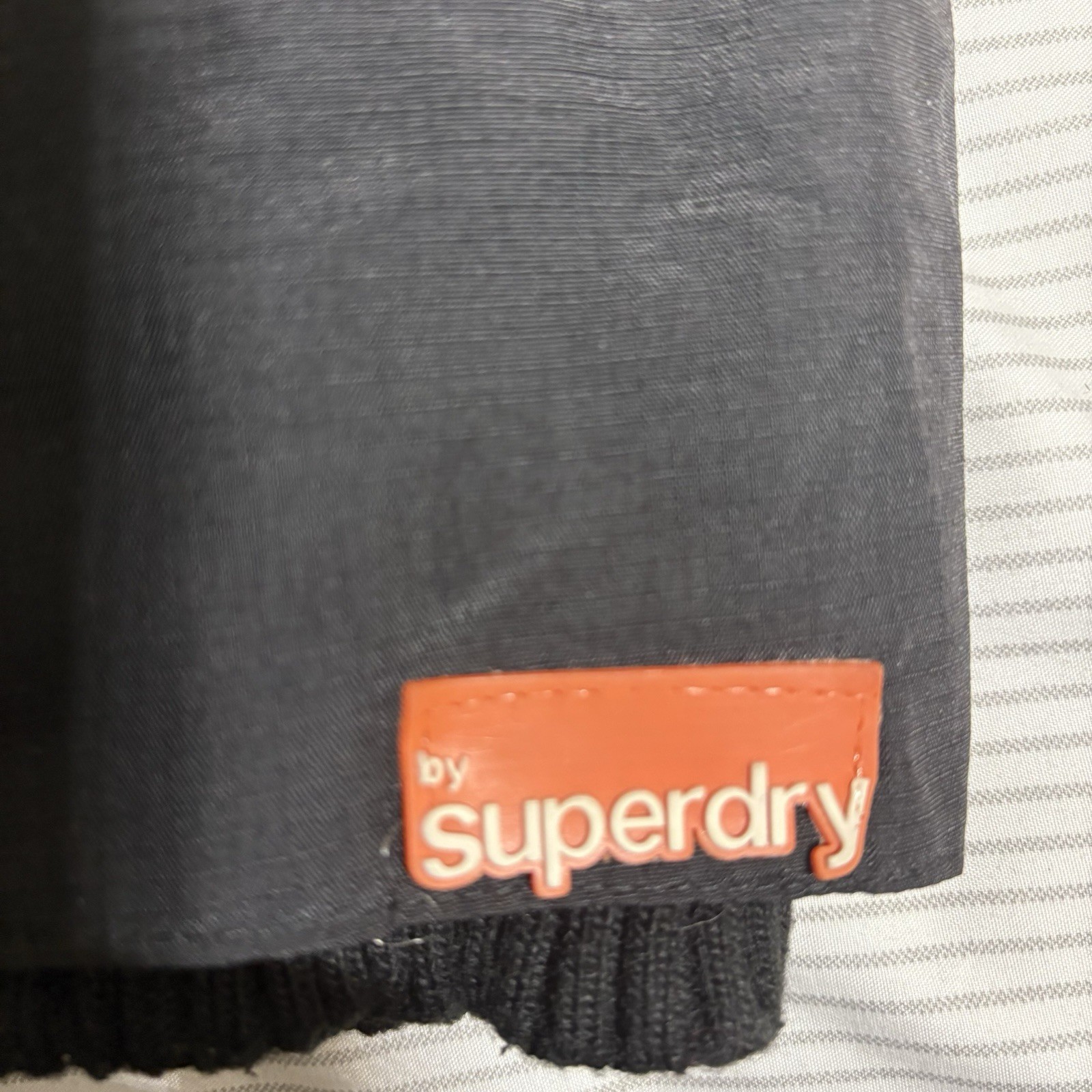 SUPERDRY The Windcheater Black Hooded Jacket Size M image 7