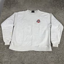 Vintage Ohio State Buckeyes Sweatshirt Mens Large Gray Crewneck NCAA Football