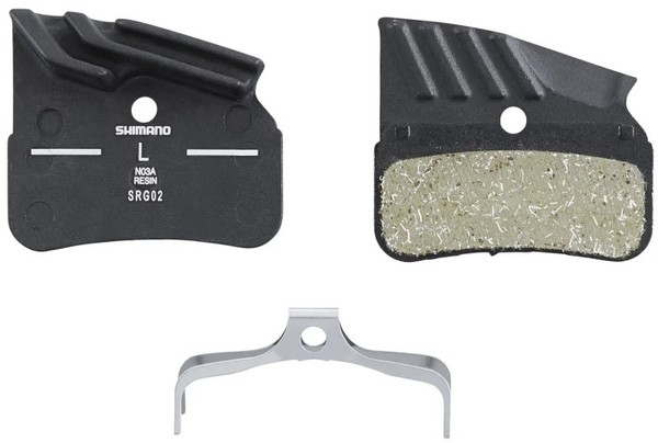 Shimano N03A Ice-Tech BremsbeläGe Mit KüHlrippen Resin FüR Scheibenbremsen Xtr-image