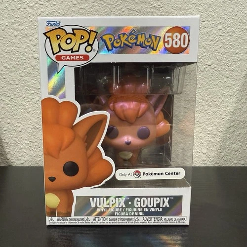 Funko Pop! Pokémon Vulpix #580 Pokémon Center Exclusive w/ Protector