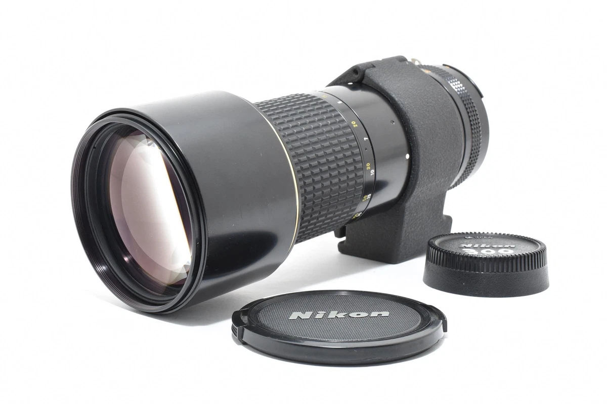 ★美品 光学良好★ ニコン Ai-S NIKKOR ED 300mm F4.5 Nikon 300mm f/4.5 ED-IF AI-S Lens Review