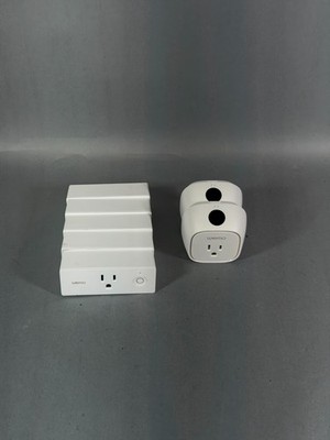 LOT OF 7 - Belkin WEMO Insight Mini Smart Switch Plugs - WiFi - F7C063 F7C029V2