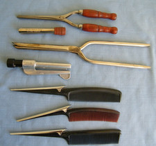 Vtg Lot of Curling Irons Hair Styling Tools Curl Combs, Pro-curler, Hold-Bob